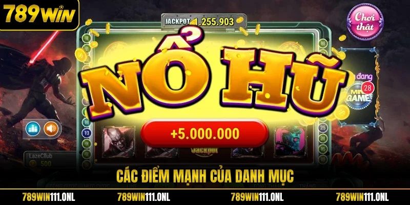 Các điểm mạnh của danh mục