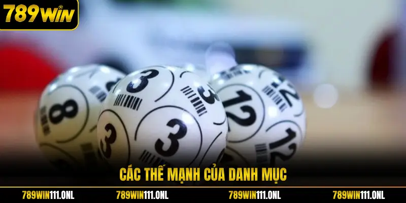 Các thế mạnh của danh mục