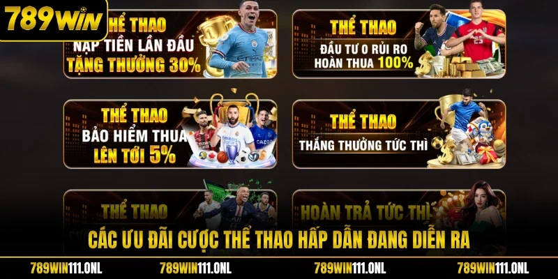 Các ưu đãi cược thể thao hấp dẫn đang diễn ra